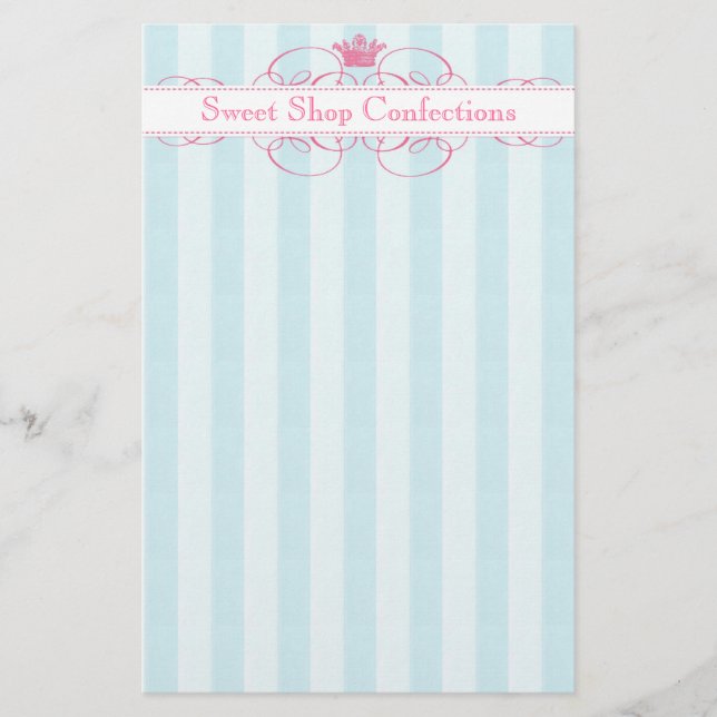 Prospectus 14 Cm X 21,6 Cm Brochure de la Couronne rose (Devant)