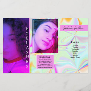 Prospectus 14 Cm X 21,6 Cm Brochure de session holographique de services de c