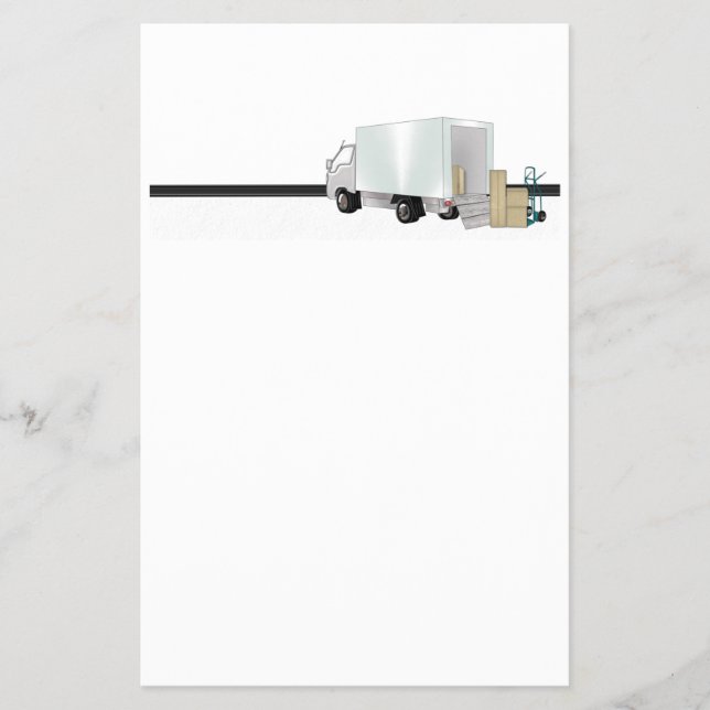 Prospectus 14 Cm X 21,6 Cm Camion mobile (Devant)