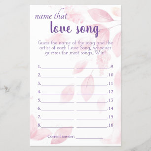 Prospectus 14 Cm X 21,6 Cm Carte de jeu pour Baby Shower : Devine cette chans