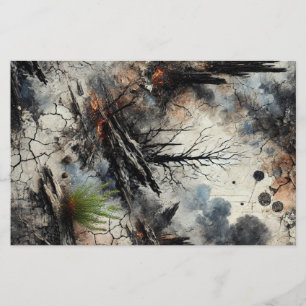 Prospectus 14 Cm X 21,6 Cm Circulaire artistique personnalisée