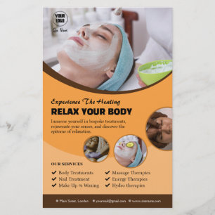 Prospectus 14 Cm X 21,6 Cm Circulaire des services Spas personnalisés