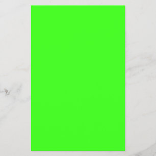 Prospectus 14 Cm X 21,6 Cm Circulaire personnalisable Neon Green