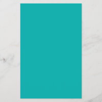 Couleur de paon turquoise vive Prêt à Customiser