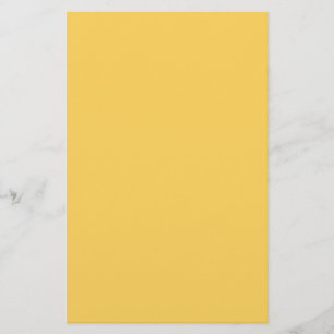 Prospectus 14 Cm X 21,6 Cm Couleur jaune moutarde calme