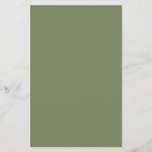 Prospectus 14 Cm X 21,6 Cm Couleur solide verte Sage