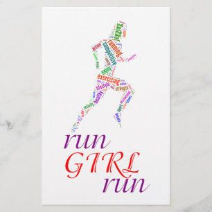 Prospectus 14 Cm X 21,6 Cm Courez une fille, courez