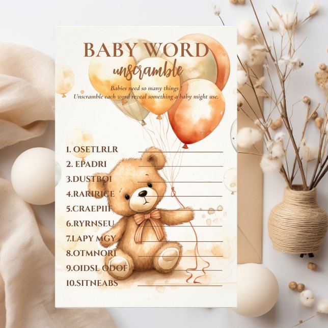 Prospectus 14 Cm X 21,6 Cm Cute ours neutre (Créateur téléchargé)