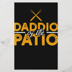 Prospectus 14 Cm X 21,6 Cm Daddio Of The Patio Funny Grill