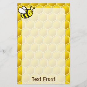 Prospectus 14 Cm X 21,6 Cm Dessin sur les abeilles