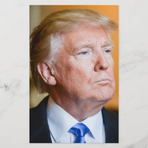 Prospectus 14 Cm X 21,6 Cm Donald Trump Portrait