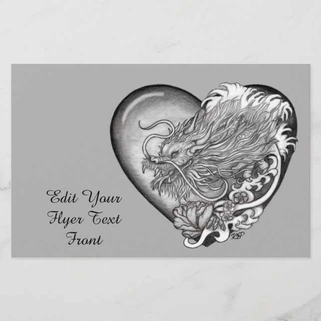 Prospectus 14 Cm X 21,6 Cm Dragon Heart (Devant)
