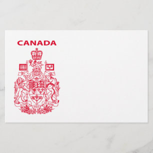 Prospectus 14 Cm X 21,6 Cm emblème national du Canada