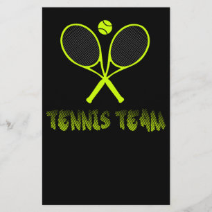 Prospectus 14 Cm X 21,6 Cm Équipe de tennis