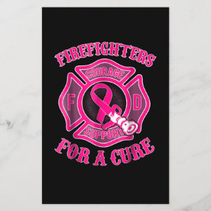 Prospectus 14 Cm X 21,6 Cm Firefighter   Firefighter for A Cure