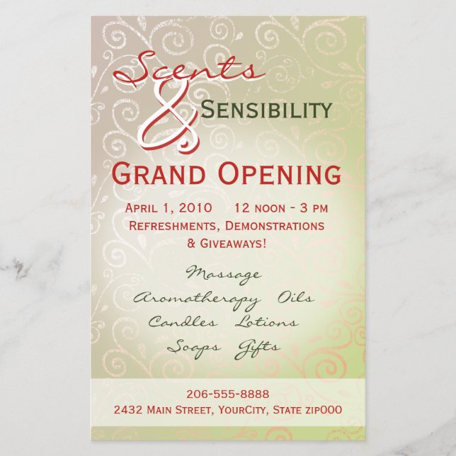 Prospectus 14 Cm X 21,6 Cm Flèches subtiles (Devant)