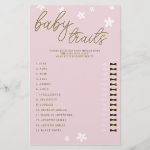 Prospectus 14 Cm X 21,6 Cm Guess Baby Caractéristiques Jeu de douche Boho Dai