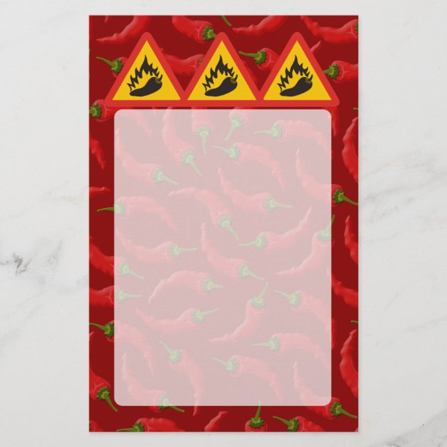 Prospectus 14 Cm X 21,6 Cm Hot pepper danger (Devant)