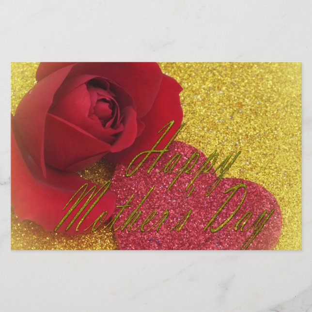 Prospectus 14 Cm X 21,6 Cm journée des mères heureuses (Devant)