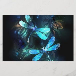 Prospectus 14 Cm X 21,6 Cm Les libellules du lac