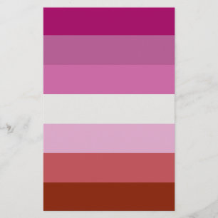 Prospectus 14 Cm X 21,6 Cm Lesbian Pride Flag LGBTQ