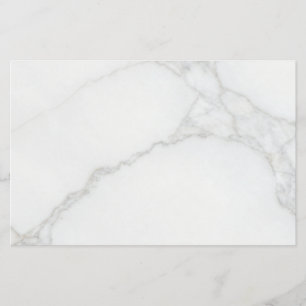 Prospectus 14 Cm X 21,6 Cm Marbre Blanc