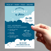 Marketing de blanchisserie moderne Service de blan