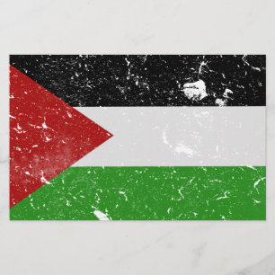 Prospectus 14 Cm X 21,6 Cm Palestine - Drapeau libre Palestine