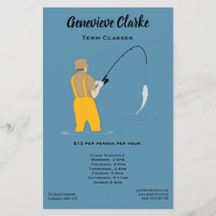 Prospectus 14 Cm X 21,6 Cm Pêche