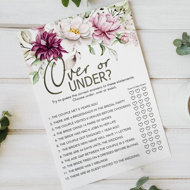 Prospectus 14 Cm X 21,6 Cm Peonies rose Floral Jeu sur sous (Créateur téléchargé)