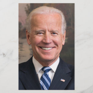 Prospectus 14 Cm X 21,6 Cm Photo de Joe Biden Portrait