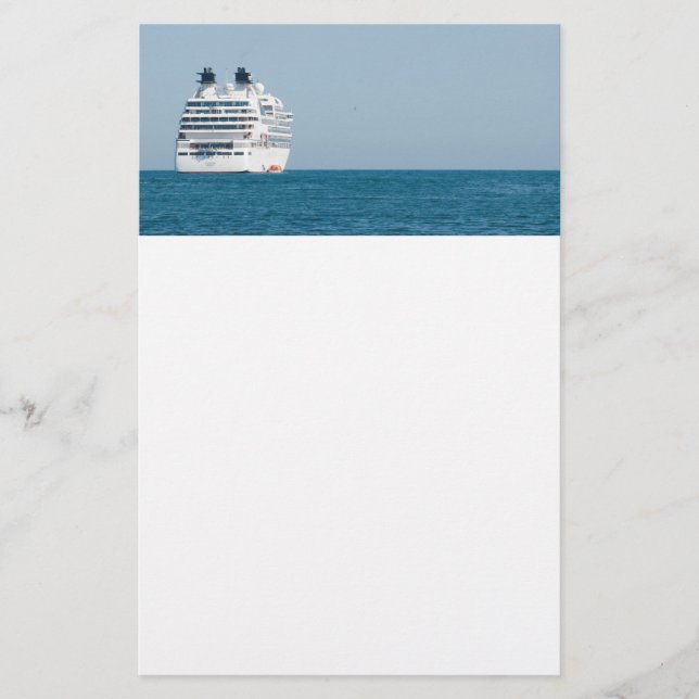 Prospectus 14 Cm X 21,6 Cm Revêtement de croisière (Devant)
