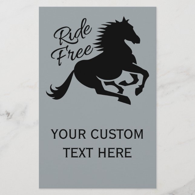 Prospectus 14 Cm X 21,6 Cm Ride Flyers personnalisés gratuits (Devant)