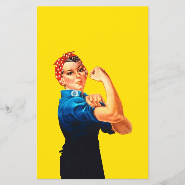 Prospectus 14 Cm X 21,6 Cm Rosie The Riveter (Devant)