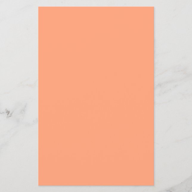 Prospectus 14 Cm X 21,6 Cm Saumon couleur rose accent personnalisable (Devant)