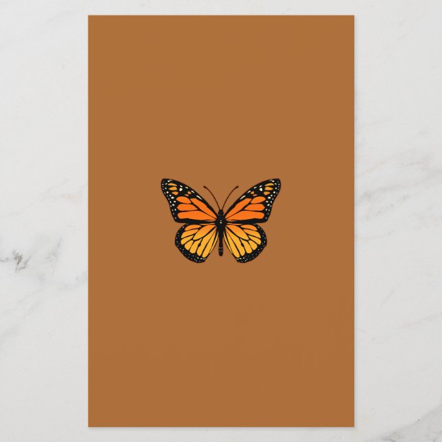 Prospectus 14 Cm X 21,6 Cm Sensation des papillons Monarques (Devant)