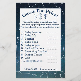 Prospectus 14 Cm X 21,6 Cm Space & Star Constellations Devinez Les Prix