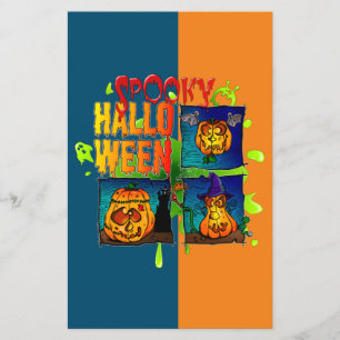 Prospectus 14 Cm X 21,6 Cm Spooky Halloween