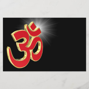 Prospectus 14 Cm X 21,6 Cm symbole Om