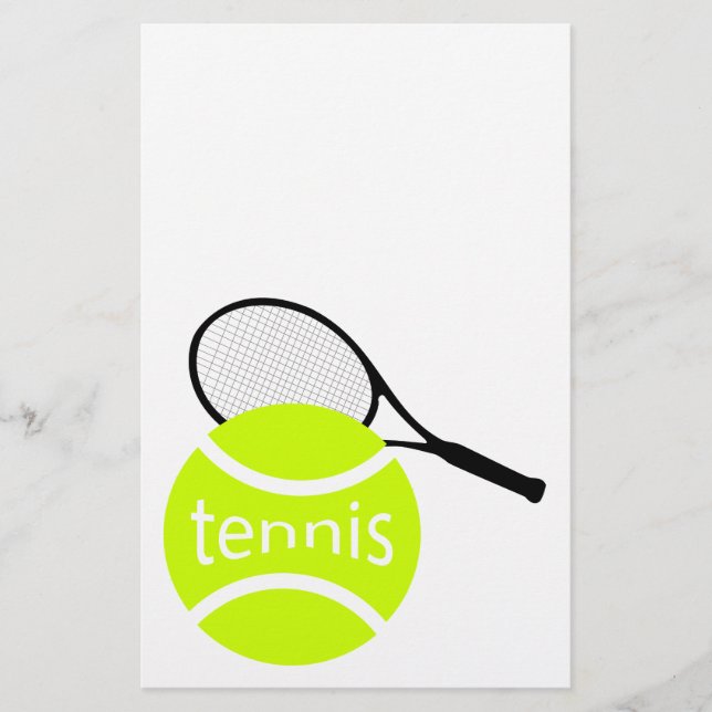 Prospectus 14 Cm X 21,6 Cm Tennis (Devant)