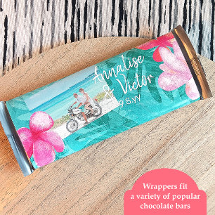 Prospectus 14 Cm X 21,6 Cm Tropical Turquoise, Mariage rose barrette à sucrer