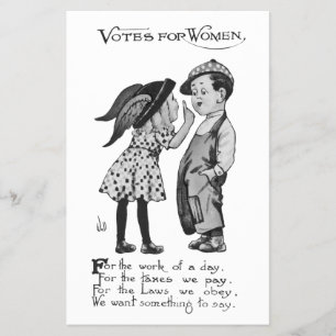 Prospectus 14 Cm X 21,6 Cm Votes Pour Les Femmes
