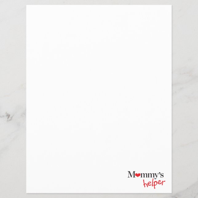 Prospectus 21,6 Cm X 24,94 Cm Aide de maman (Devant)