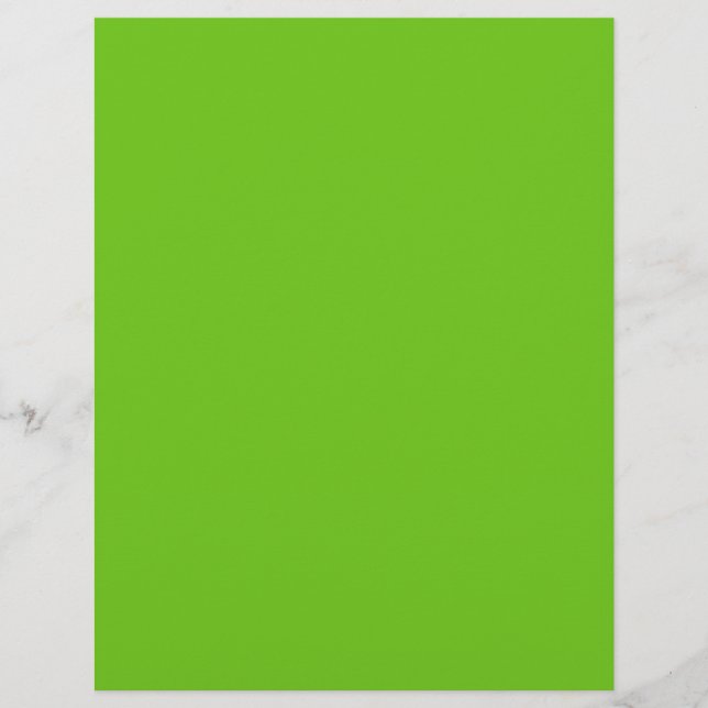 Prospectus 21,6 Cm X 24,94 Cm Alien vert (Devant)