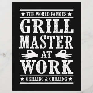 Prospectus 21,6 Cm X 24,94 Cm Amateurs de BBQ Le célèbre maître du grill au tr