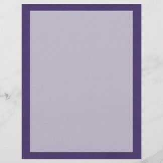 Prospectus 21,6 Cm X 24,94 Cm Amethyst violet couleur velours Personnalisé Accue
