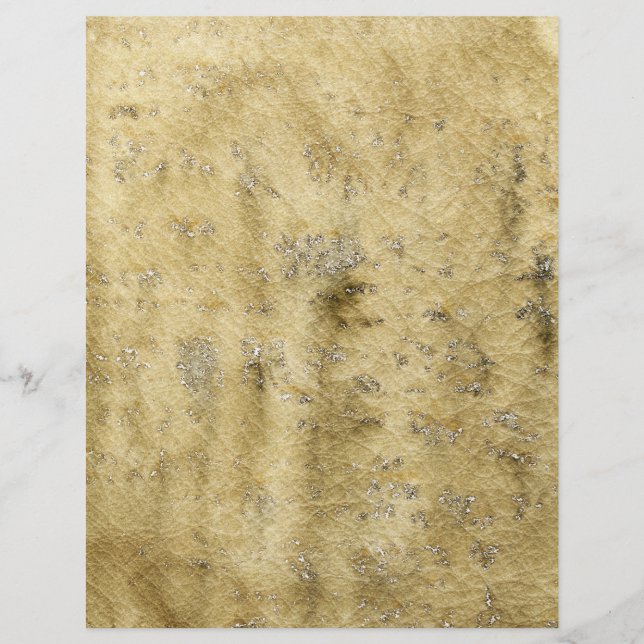 Prospectus 21,6 Cm X 24,94 Cm Ancien parchemin (Devant)