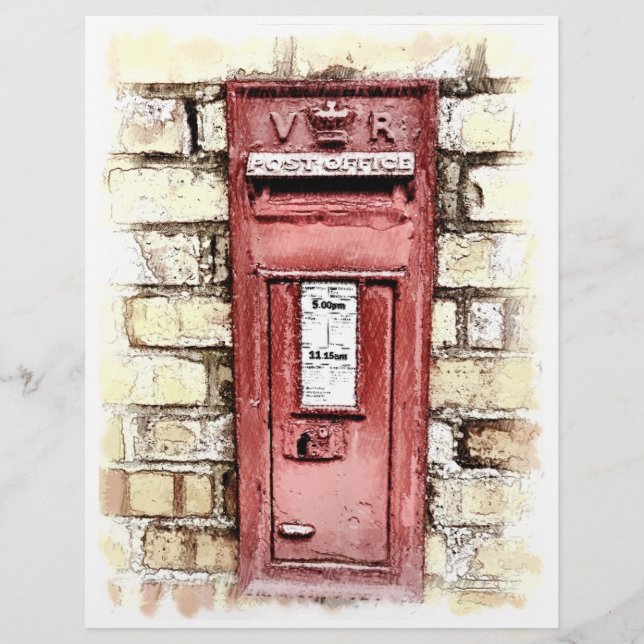 PROSPECTUS 21,6 CM X 24,94 CM ANGLETERRE VICTORIENNE (Devant)