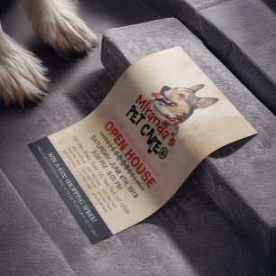 Prospectus 21,6 Cm X 24,94 Cm Animaux de compagnie Grooming Shop Animaux de comp