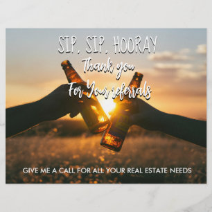 Prospectus 21,6 Cm X 24,94 Cm annonce de recommandations immobilières sip sip ho
